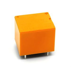 Желтое мини-реле <span class=keywords><strong>JQC</strong></span>-<span class=keywords><strong>3FC</strong></span> <span class=keywords><strong>DC12V</strong></span> 7A, тип «сахарный кубик», 5-контактное, 3В/5В/10А, для печатных плат (HK PCB) - Product Image 4