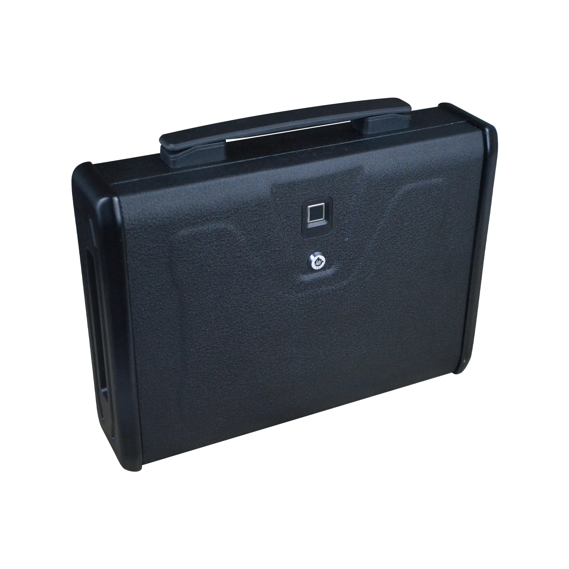 2023 New Product Gun safe box hot portable gun safe box jewelry cash insurance box car home fingerprint keys