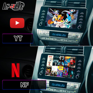 Lsailt 8+128GB ระบบแอนดรอยด์ รองรับ Carplay อุปกรณ์เชื่อมต่อวิดีโอสำหรับรถยนต์โตโยต้าแลนด์ครุยเซอร์ ปราโด 150 ปี 2020-ปัจจุบัน - Product Image 3