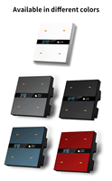 Interruptor Inteligente Anjielo de 4 Vías, ABS, PC, Compuesto, con Sensor de Movimiento por Radar, Compatible con Zigbee, Conexión Inalámbrica Fácil