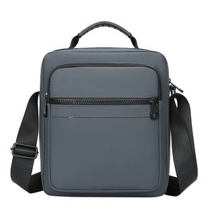 Bolso bandolera de nailon personalizado para hombre con cierre de cremallera, bolso de hombro deportivo a la moda, directo de fábrica - Product Image 2