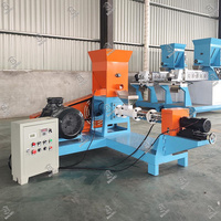 Ligne de production automatique d'aliments pour animaux de compagnie, chiens et chats, machine extrudeuse pour la fabrication de palettes d'aliments pour poissons