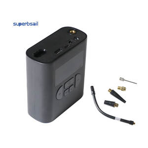 Mini compresseur d'<span class=keywords><strong>air</strong></span> électrique pour voiture, gonfleur IPA, écran LCD, pompe à <span class=keywords><strong>air</strong></span> automatique avec lumière LED, 150 PSI, charge USB Type-C, pompe à vélo - Product Image 2