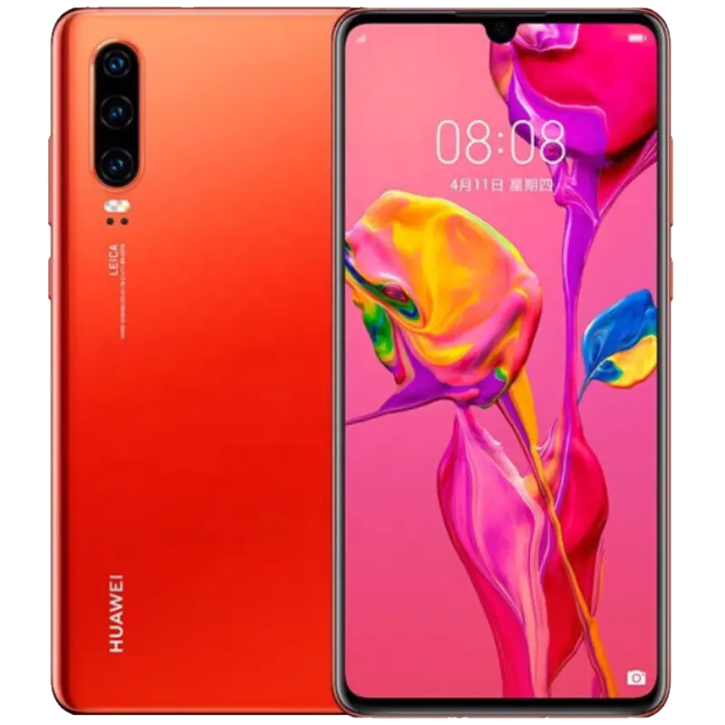 HUAWEI P30 with Face Unlock and Fingerprint Unlock Used Mobile Phones Second Hand Smartphone