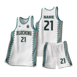 新しい2025 SublimationカスタムチームロゴデザインステッチジャージーバスケットボールジャージーSublimationバスケットボールユニフォーム - Product Image 3