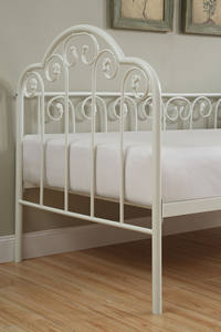 سرير نهاري أزياء بسيطة مزدوجة الملك الحديد الملكة حجم مع تروس - Product Image 5