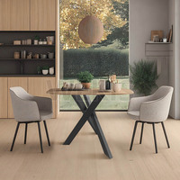 Pieds de table araignée WEKIS en métal, base de table à manger en fer en forme de X pour bureau, mobilier de conférence, vente en gros personnalisée