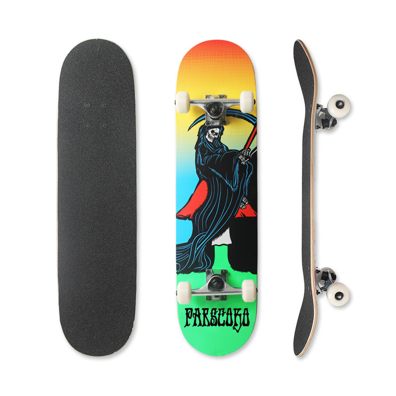 Chinese Custom Double Rocker Skateboard Set