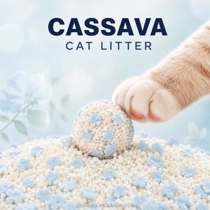 Muestra Gratuita de Arena para Gatos de Yuca, Venta Directa de Fábrica, Arena Natural a Base de Plantas, Control de Olores - Product Image 1