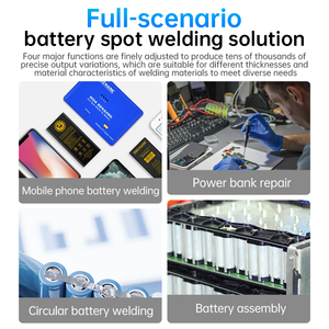 Machine de soudage par points à double impulsion haute résistance FNIRSI SWM-20 1200A pour cellules de batterie de qualité A - Product Image 6