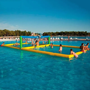 Terrain de <span class=keywords><strong>volley</strong></span>-ball flottant gonflable pour activités de plage en PVC 10x5M, <span class=keywords><strong>filet</strong></span> de clôture latérale pour <span class=keywords><strong>volley</strong></span>-ball de plage - Product Image 6