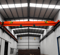 Grúa Eléctrica para Taller de 1 a 16 Toneladas, Grúa Puente Monoviga, Fabricación de Acero