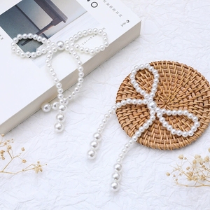 Decorazione Minimalista per Torta in Acrilico con Perle e Cuore, per Matrimoni Romantici, Anniversari, Fidanzamenti, Centrotavola - Product Image 4