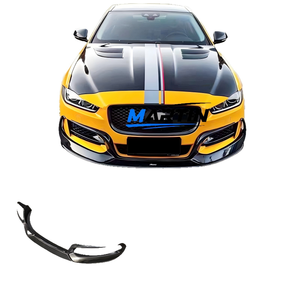 Kit de carrocería <span class=keywords><strong>pequeño</strong></span> modificado de fibra de carbono para <span class=keywords><strong>Jaguar</strong></span> XE XEL XES XF XFL OLIVER: Labio delantero, faldones laterales y alerón trasero - Product Image 1