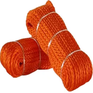 Vente en gros filets maillants filet de pêche ficelle 2mm 3mm 2.5mm 380D/30PLY nylon pe corde