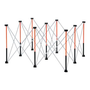 DB Portable 4.15 X 4.15ft Folding Workstand 3500lbs Capacity Collapsible <b>Work</b> <b>Stand</b> for Vehicle Equipment - Product Image 1