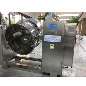 Mesin Pengolah Bahan Makanan Kelas Industri dengan Pemanas Uap, Jaket Vakum, dan Kettle Pencampur Bulat - Product Image 6
