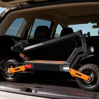 Trottinettes électriques pliables de haute qualité Strike Shadow 48v avec contrôle par application, étanches, Eride Pro 3.0, moteur E-scooter 40 km/h pour adultes