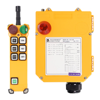 Émetteur-récepteur sans fil F24-6D IP65 pour pont roulant, télécommande radio industrielle à double vitesse
