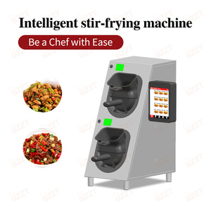 Hotel Takeaway restaurante 6.4KW Máquinas de <span class=keywords><strong>cocina</strong></span> eléctricas Stir Fry Machine <span class=keywords><strong>Programable</strong></span> Automático Food Cook <span class=keywords><strong>Robot</strong></span> 60 platos/hora - Product Image 6