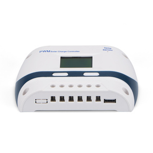 Kungf năng lượng mặt trời tự động <span class=keywords><strong>PWM</strong></span> sạc năng lượng mặt trời điều khiển 12V/<span class=keywords><strong>24V</strong></span> LCD hiển thị 10a-60a năng lượng mặt trời chiếu sáng điều khiển cho hệ thống điện - Product Image 3