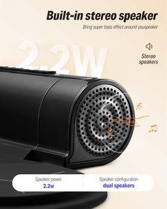 Batterie électronique Donner 7 pièces, design silencieux et enroulable, haut-parleur intégré, 40 leçons <span class=keywords><strong>de</strong></span> batterie, cadeau pour enfants pour les fêtes/Noël/anniversaire - Product Image 2