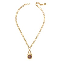Offre Spéciale 12 zodiaque souhaitant bouteille époxy coloré goutte d'huile pendentif collier oreilles de chat bouteille d'eau robuste chaîne de cavalier
