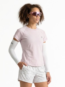 T-shirt de sport slim fit pour femme, nouvelle collection printemps/été 26, haut à manches courtes pour course en plein air et protection solaire - Product Image 5