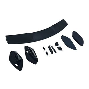 สปอยเลอร์หลัง Mercedes-Benz A-Class W176 ABS สีดำ สไตล์ AMG Ducktail สำหรับกันชนหลัง ปี 2013-2018 - Product Image 4