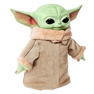 Tùy Chỉnh Hot Bán <span class=keywords><strong>Star</strong></span>-Chiến Tranh 11-Inch Grogu Đồ Chơi Sang Trọng Mandalorian Bóp Blink Nhân Vật Hình Âm Thanh Nhấp Nháy Mắt Tay Chuyển Động Mới - Product Image 5