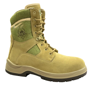 Botas de camuflaje GN personalizadas africanas TSB0205, de cuero vacuno, para la selva. - Product Image 1