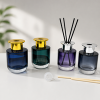 Bouteille diffuseur de luxe en verre pour bâtonnets parfumés, 50 ml, Royaume-Uni
