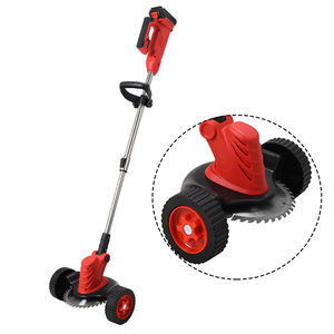 Cortadora de Césped y Desbrozadora Inalámbrica Multifuncional Vertak de 21V con Mango Antivibración y Ruedas de Cuchillas Metálicas - Product Image 3