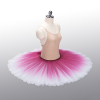 Jupe tutu de ballet pour filles, jupe de danse classique pour enfant, tutu professionnel