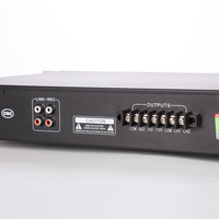 JBHKJ J12D 120W AC Güç Kaynaklı Genel Seslendirme Sistemi D Sınıfı Amplifikatör 70V/100V USB FM Mikrofon Tek Kanallı