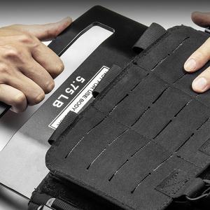 ActionUnion 5.75LB Building body Tactical multi Curved Steel Weight Vest PlateS For Musculation Running Heavy Workout - Product Image 2