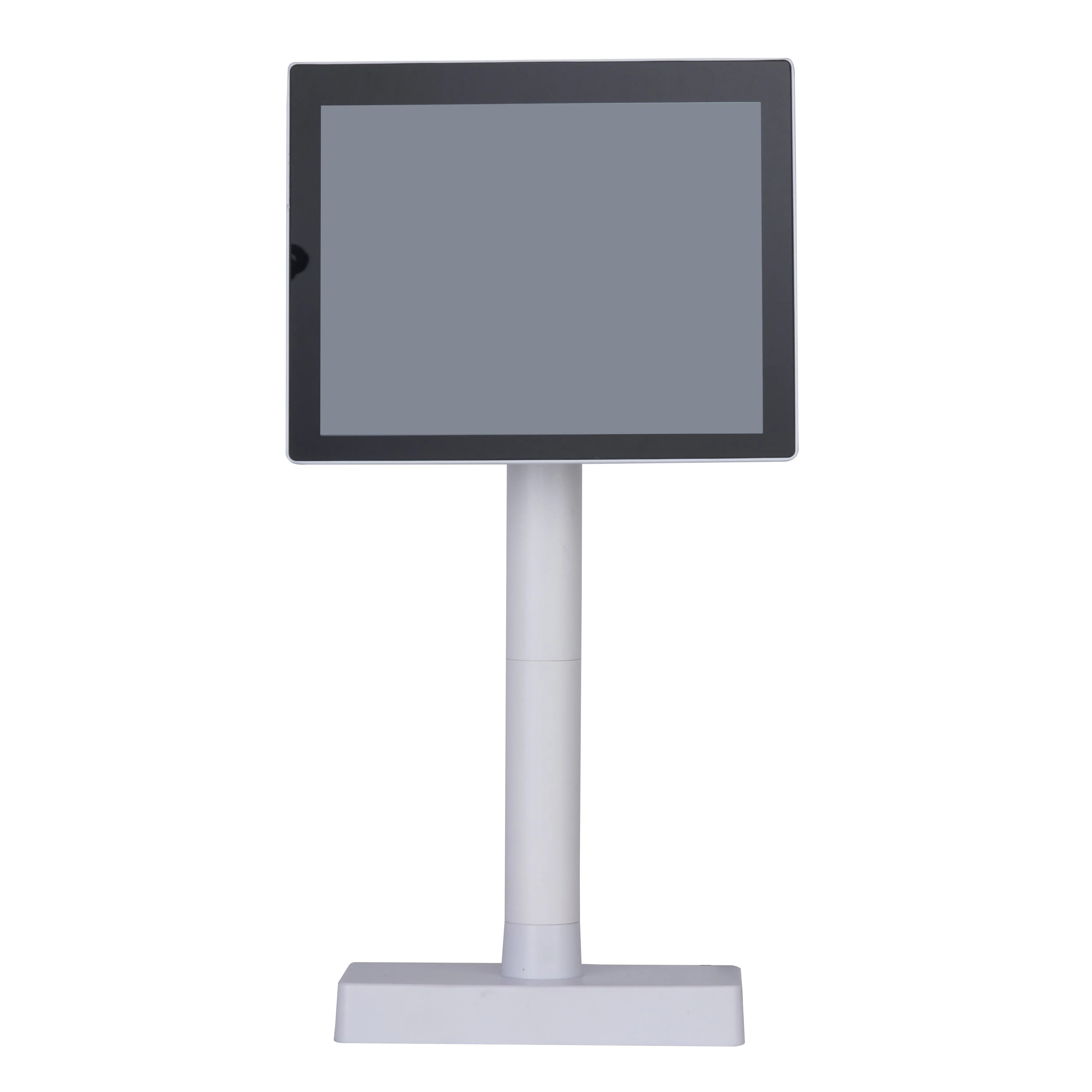 9,7-Zoll-Aluminium-LED-Monitor mit Kunststoffst änder VGA-Anschluss Kunden display On-Touch-Werbe display