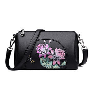 Summer New European and American Fashion Women's Bag Sac en cuir souple personnalisé pour maman - Product Image 5