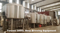 Équipement de brassage de bière artisanale 100000L, équipement de fermentation de bière, certifié CE ISO