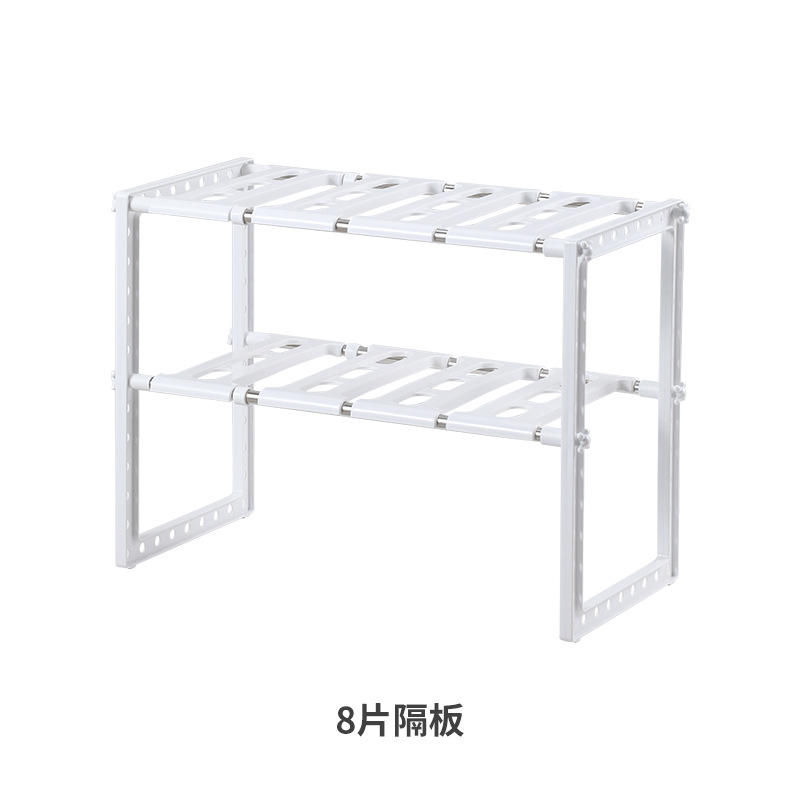 กระดานสองชั้นสีขาว 8 ชิ้น