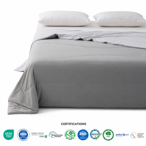 Couverture respirante et douce pour la peau toute saison OEKO-TEX STeP, confortable et légère, couette rafraîchissante pour l'été - Product Image 5