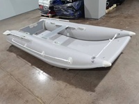 Vente directe d'usine de bateaux de pêche gonflables pliables de catamaran de matériel de PVC à vendre