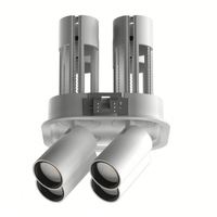 Plafonnier LED encastré moderne 2024 pour salon 6W-25W CRI97 Dimmable IP33 Garantie 5 ans