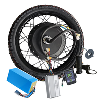 Kit de conversion de moteur de moyeu de roue arrière 12000W 15000W pour moto et vélo électrique