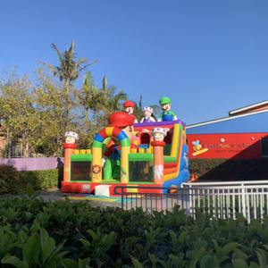 Castillo Inflable Gigante <span class=keywords><strong>de</strong></span> 20 pies con Toboganes Dobles <span class=keywords><strong>de</strong></span> Super <span class=keywords><strong>Mario</strong></span> <span class=keywords><strong>Bros</strong></span> para Niños, Brincolín Inflable para <span class=keywords><strong>Fiestas</strong></span> - Product Image 6