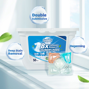 Campione Gratuito 30 Capsule Detersivo <span class=keywords><strong>per</strong></span> <span class=keywords><strong>Bucato</strong></span> 5-in-1 Lusso al Profumo Fruttato Fragranza a Lunga Durata con Perle di Profumo - Product Image 4