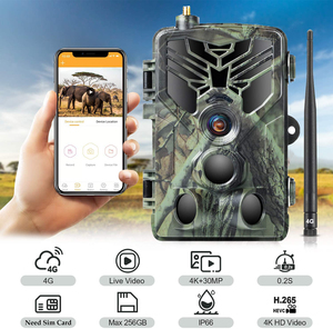 HC-810Pro בזמן אמת וידאו APP לילה מצלמה ענן שירות 4G סלולארי נייד 36MP אלחוטי פראי ציד מצלמה מעקב - Product Image 4