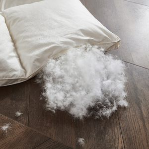 Chất Lượng Tốt Số Lượng Lớn 2-4Cm Trắng 90% Ngỗng Xuống Lông Điền Cho Khách Sạn Gối - Product Image 6