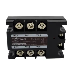 Maxwell 10A-120A Three phase solid state dpdt relay