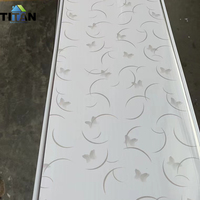 Ignifuge Honduras Maldives Blanc Ceeling Lambris Pvc Blanc Plafond Cielo Falso Pvc Blanco Carreaux de Plafond pour la Maison